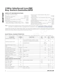 MAX7359ETG+TG104 Datasheet Page 2