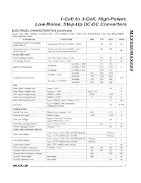 MAX849ESE+T Datasheet Page 3