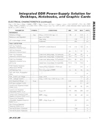 MAX8550AETI+T Datasheet Page 3