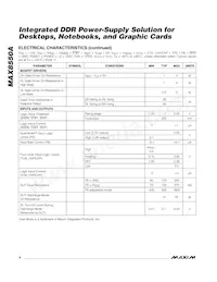 MAX8550AETI+T Datasheet Page 4