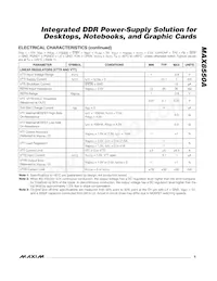 MAX8550AETI+T Datasheet Page 5