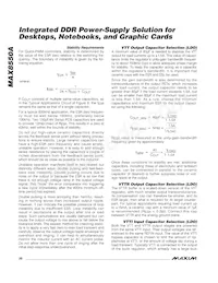 MAX8550AETI+T Datasheet Page 20