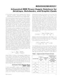 MAX8550ETI+TG104 Datasheet Page 13
