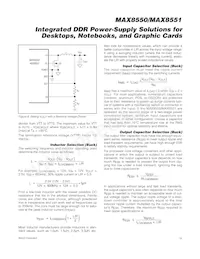MAX8550ETI+TG104 Datasheet Page 19