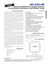 MAX8632ETI+ Datenblatt Cover