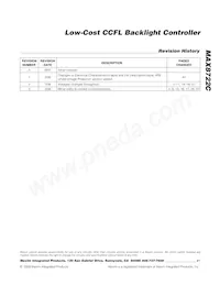 MAX8722CEEG+T Datasheet Pagina 21