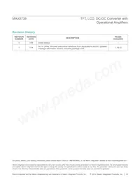 MAX8739ETP+T Datasheet Page 19