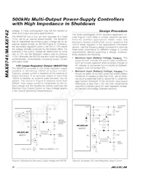 MAX8742EAI+T Datasheet Page 20