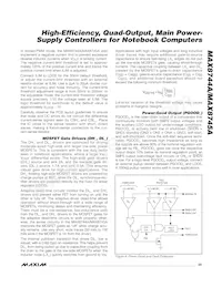 MAX8744AETJ+T Datasheet Page 23