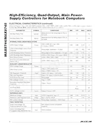 MAX8744ETJ+TGC1 Datasheet Page 4
