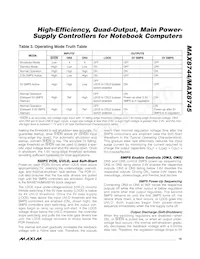 MAX8744ETJ+TGC1 Datenblatt Seite 19