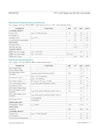 MAX8752ETA+T Datasheet Page 3