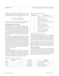 MAX8752ETA+T Datasheet Page 8