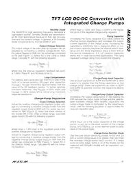 MAX8753ETI+T Datasheet Page 17