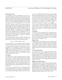 MAX8759ETI+T Datasheet Page 18