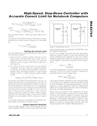 MAX8764ETP+T Datasheet Page 17