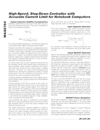 MAX8764ETP+T Datasheet Page 18