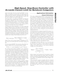 MAX8764ETP+T Datenblatt Seite 19