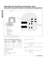 MAX8764ETP+T Datenblatt Seite 20