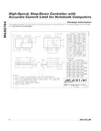MAX8764ETP+T Datenblatt Seite 22