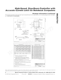 MAX8764ETP+T Datasheet Page 23