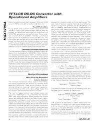 MAX8795AGTJ+T Datasheet Page 20