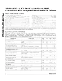 MAX8810AETM+T Datasheet Pagina 2