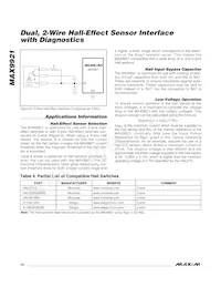 MAX9921AUB/V+ Datasheet Page 14