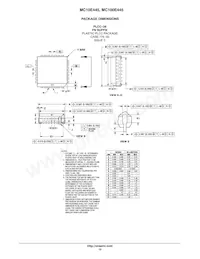 MC10E445FNR2G Datasheet Page 12