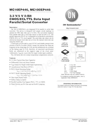 MC10EP446MNR4G Datasheet Cover