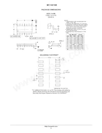 MC14016BFELG Datasheet Page 9
