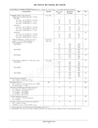 MC14053BFELG Datenblatt Seite 4