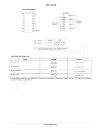 MC14551BFG Datasheet Page 2