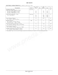 MC14551BFG Datasheet Page 4