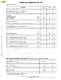 MC33394DH Datasheet Page 6