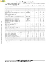MC33394DH Datasheet Page 7