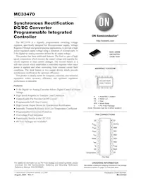 MC33470DWR2G Datasheet Cover