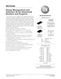MC33560DW Datenblatt Cover