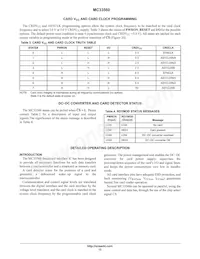 MC33560DW Datasheet Page 12