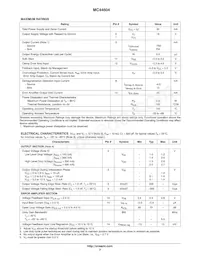 MC44604PG Datasheet Page 3