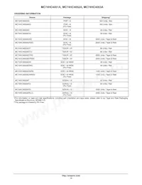 MC74HC4051AFELG Datasheet Page 14