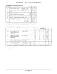 MC74HC4053AFEL Datenblatt Seite 4