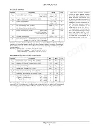 MC74HC4316AFELG Datasheet Page 3