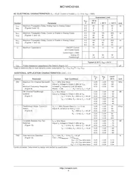 MC74HC4316AFELG Datasheet Pagina 5