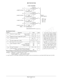 MC74HC4316AN Datasheet Page 2