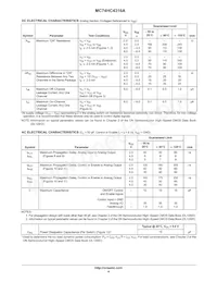 MC74HC4316AN Datasheet Pagina 4