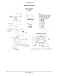 MC74LVX4051DTG Datasheet Page 13