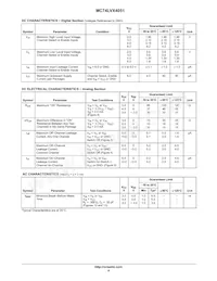 MC74LVX4051MG Datasheet Page 4