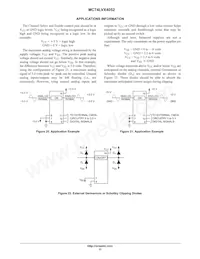 MC74LVX4052MELG Datasheet Page 11
