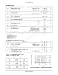 MC74LVX4053MG Datasheet Page 3